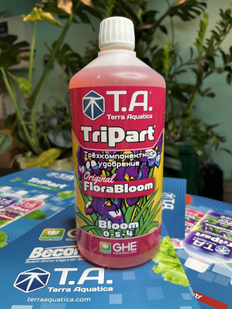 Удобрение TriPart Bloom Terra Aquatica (Flora Bloom GHE) 1 л