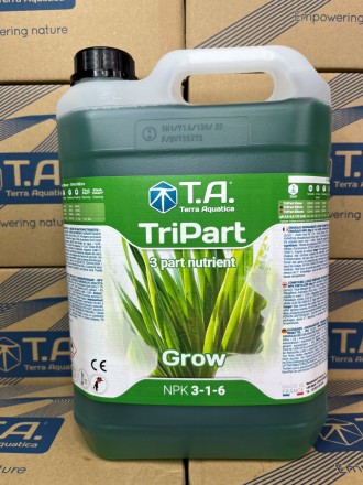 Удобрение TriPart Gro / Flora Grow (GHE) 5 л EU