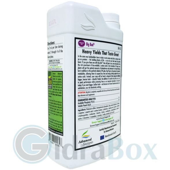 Big Bud Liquid 0,25 л | Advanced Nutrients Брак