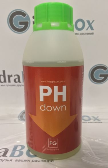 Комплект регуляторов pH Down / Ph Up жидкий FreeGrower 1 л