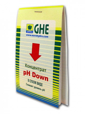 pH Down GHE 100 гр. сухой 