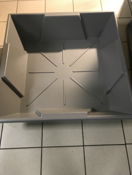 Комплект для гроутента 940х940х220 мм (поддон+крышка)