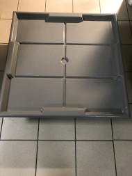 Комплект для гроутента 940х940х220 мм (поддон+крышка)