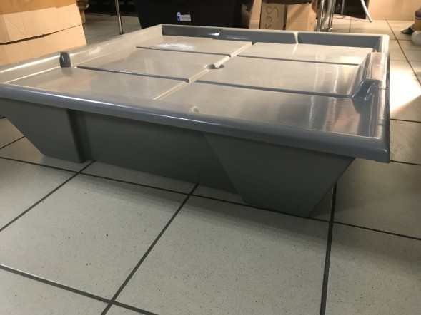 Комплект для гроутента 940х940х220 мм (поддон+крышка)