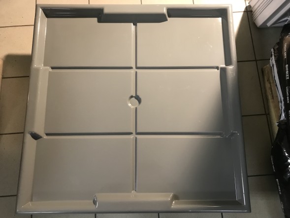 Комплект для гроутента 940х940х220 мм (поддон+крышка)