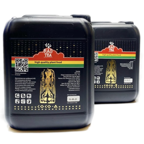 RasTea Coco A+B 5 л / удобрение органоминеральное