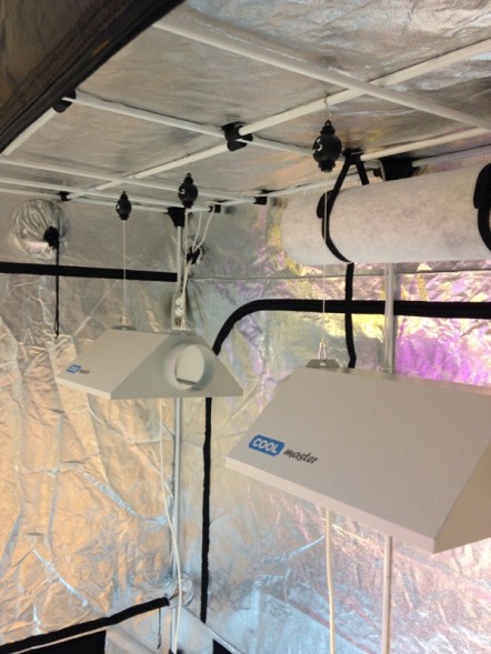 Гроубокс 240*120*200 см в сборе: EcoPro Double