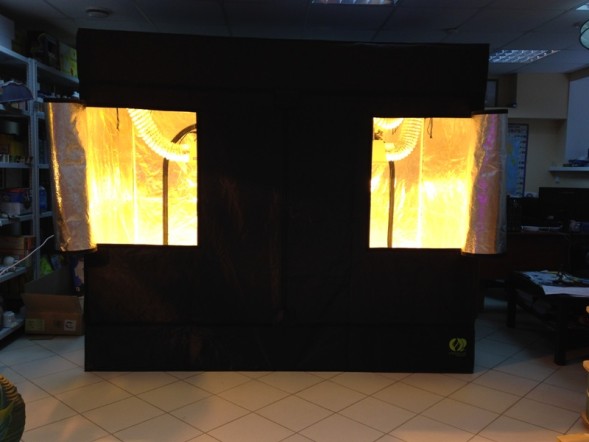 Гроубокс 240*120*200 см в сборе: EcoPro Double