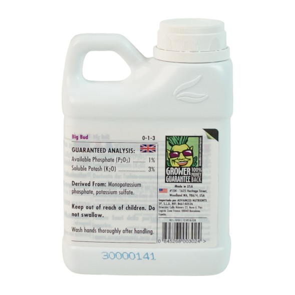 Big Bud Liquid 0,25 л | Advanced Nutrients