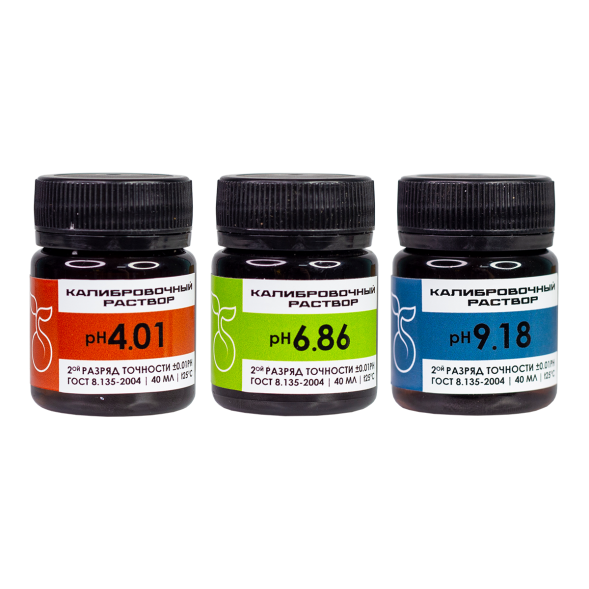Комплект калибровочных растворов ph 9.18/6.86/4.01 3х40 мл