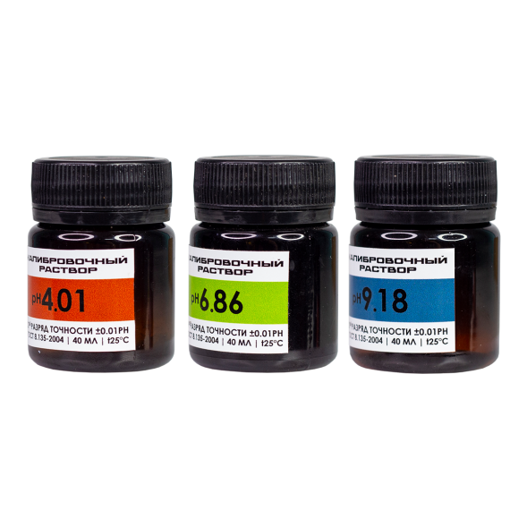 Комплект калибровочных растворов ph 9.18/6.86/4.01 3х40 мл