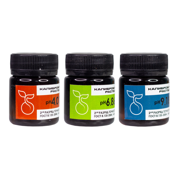 Комплект калибровочных растворов ph 9.18/6.86/4.01 3х40 мл