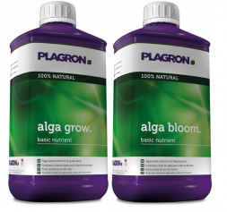 Комплект удобрений Plagron (Alga Grow + Alga Bloom) 2x0,5 л