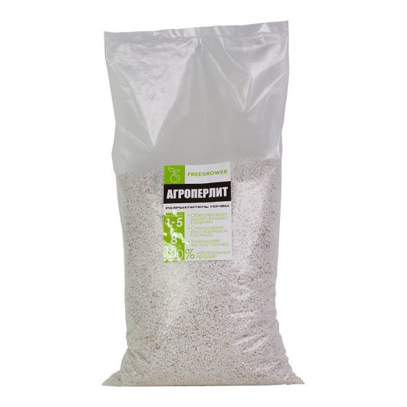Агроперлит FreeGrower фракция 1-5 мм 8 л