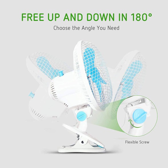 Вентилятор на клипсе Grip FAN