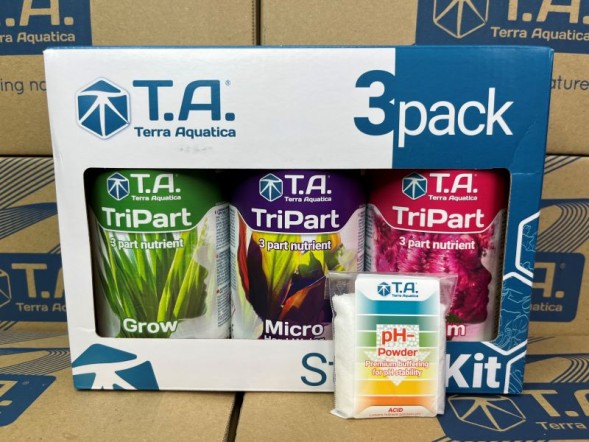 Комплект удобрений Tripart Set HW (Flora Series GHE) 3x0,5 л EU