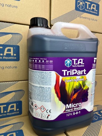 Удобрение TriPart Micro HW / Flora Micro GHE для жесткой воды 5 л EU