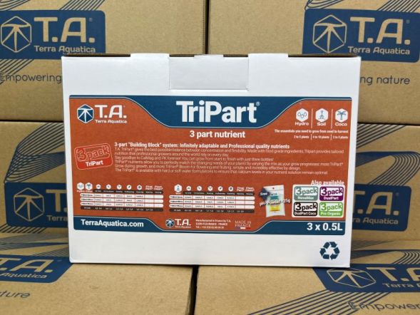 Комплект удобрений Tripart Set SW (Flora Series GHE) 3x0,5 л EU