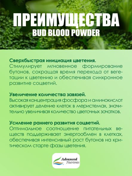 Bud Blood Powder 500 г | Advanced Nutrients