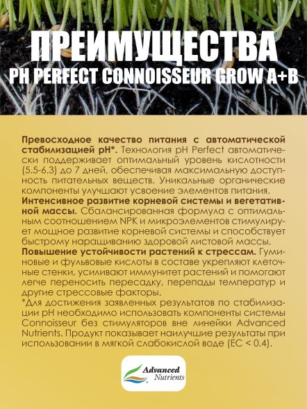 Connoisseur Grow A+B 0,5 л | Advanced Nutrients