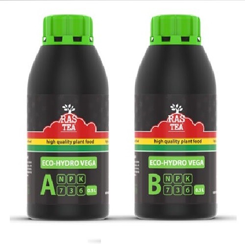 RasTea Eco-Hydro Vega A+B 0,5 л / удобрение минеральное