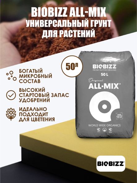 Субстрат BioBizz All-Mix 50 л