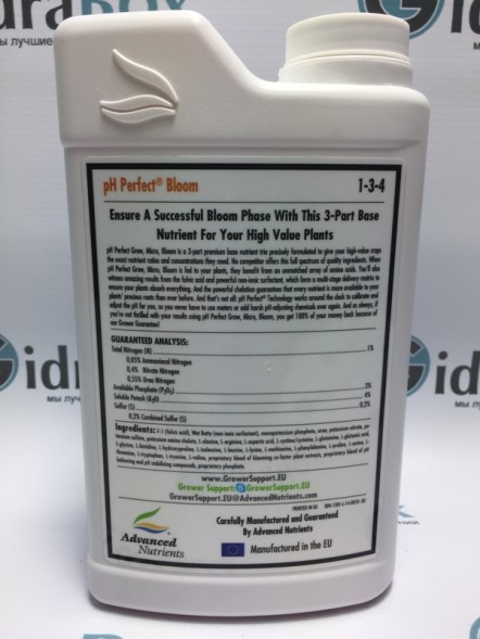 pH Perfect Bloom 1 л | Advanced Nutrients