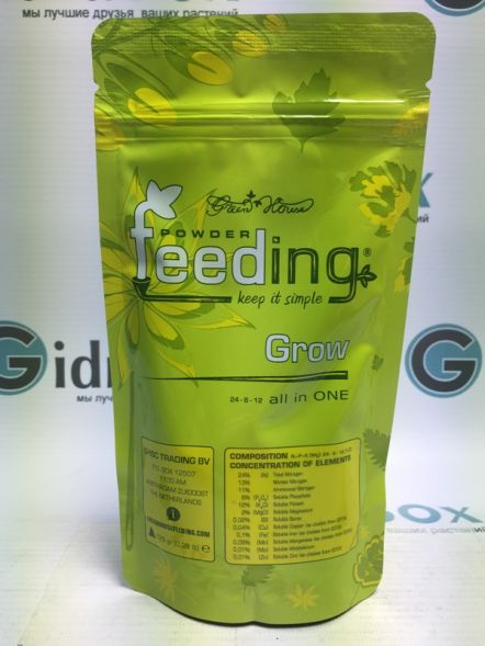 Удобрение Powder Feeding Grow 125 г