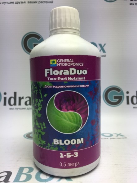 Удобрение Flora Duo Bloom 0,5 л