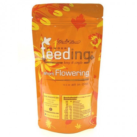 Удобрение Powder Feeding Short Flowering 125 г (GHS)