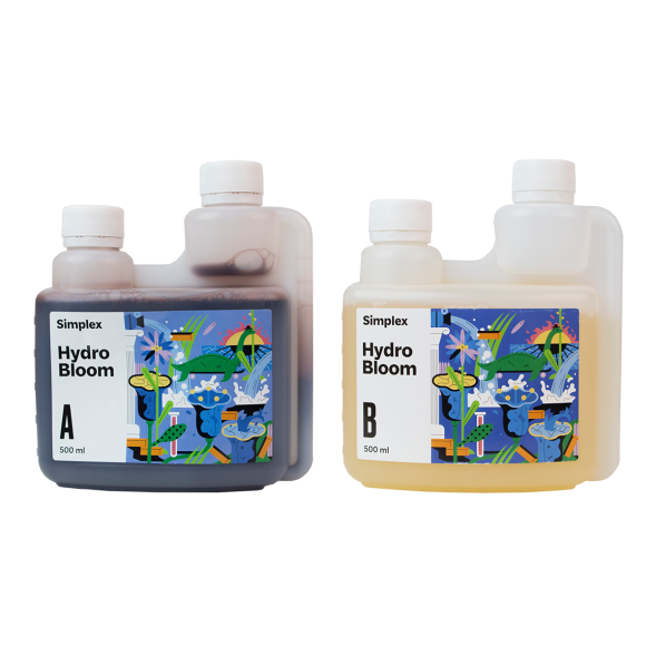 Удобрение Simplex Hydro Bloom A+B 0,5 л