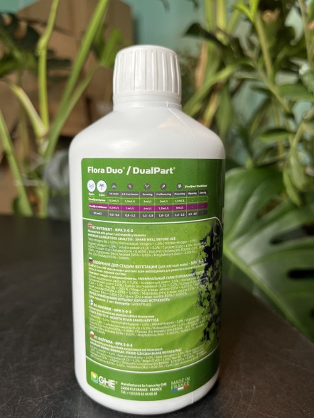 Удобрение Flora Duo Grow 0,5 л