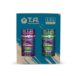 Комплект удобрений DualPart HW для жесткой воды (Flora Duo Grow+Flora Duo Bloom) 2x1 л