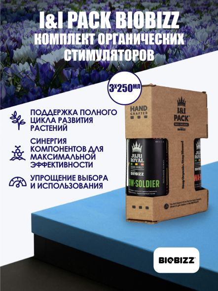 Комплект удобрений Juju Royal I&amp;amp;I Pack BioBizz