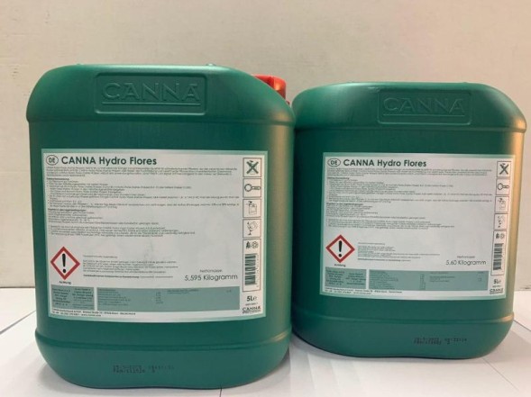 Удобрение CANNA Hydro Flores A+B 5 л (SW)