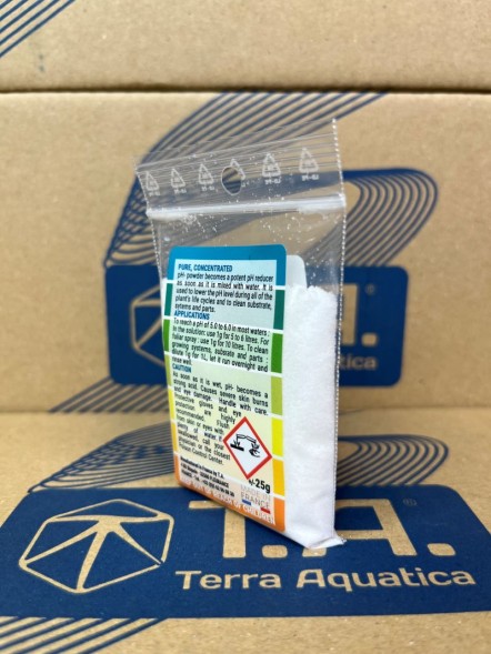 Ph - powder Terra Aquatica (pH Down GHE) 25 г сухой