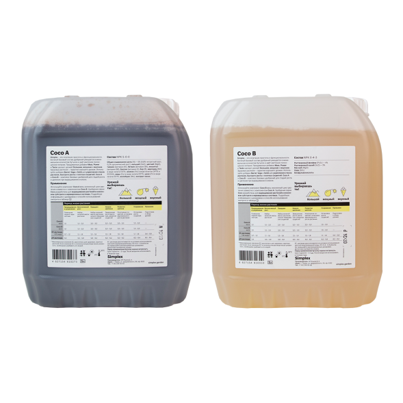 Удобрение Simplex Coco A+B 5 л