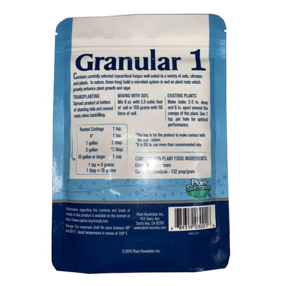 Great White Granular One - Микориза 113 г