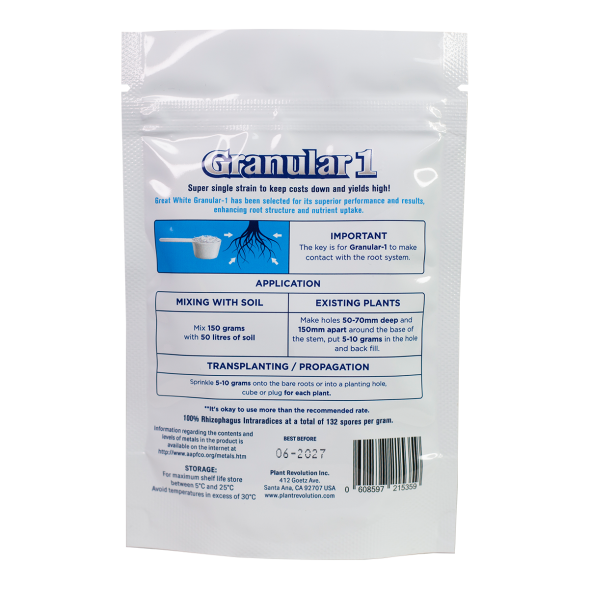 Great White Granular One - Микориза 113 г