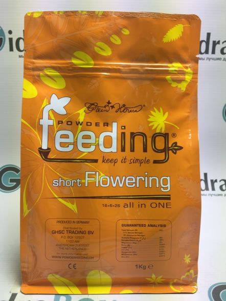 Удобрение Powder Feeding Short Flowering 1 кг