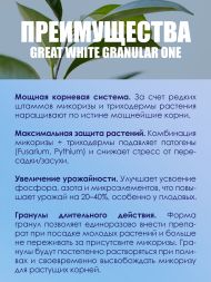 Great White Granular One - Микориза 1 кг 
