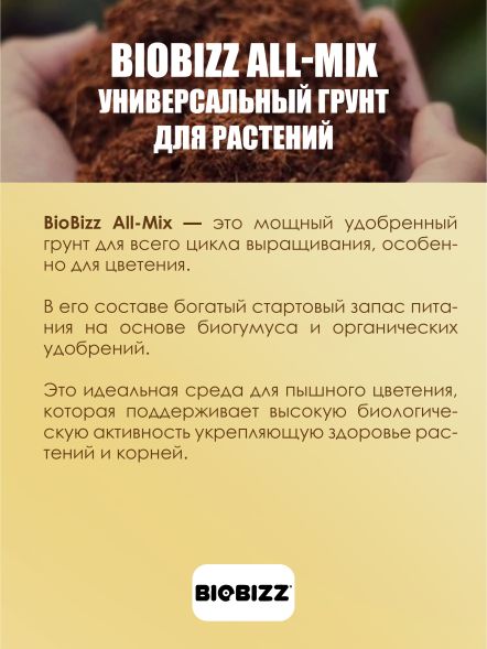 Субстрат BioBizz All-Mix 5 л