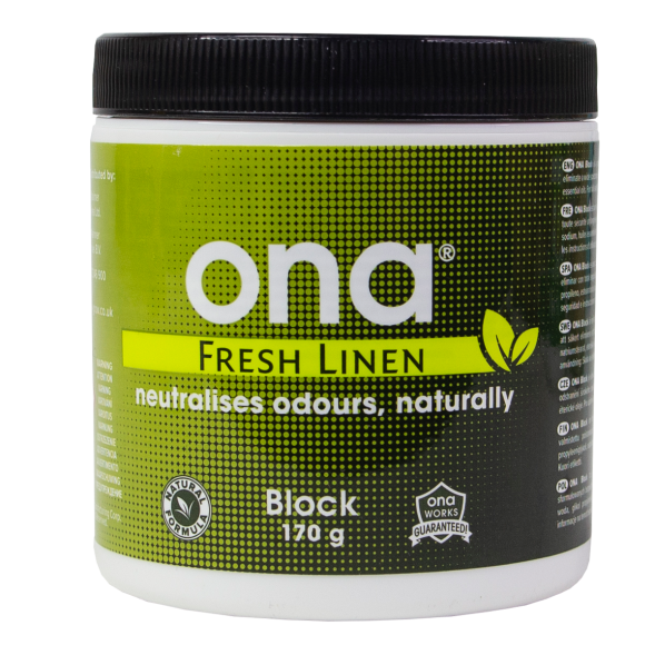 Нейтрализатор запаха ONA Block Fresh Linen 170 г