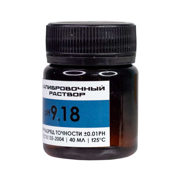 Калибровочный раствор ph 9.18 буферный 40 мл
