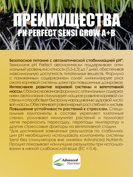 Sensi Grow A+B 1 л | Advanced Nutrients