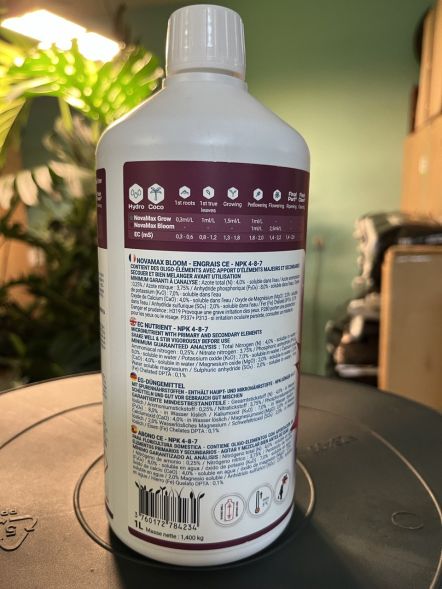 Удобрение Flora NovaMax Bloom 1 л уценка