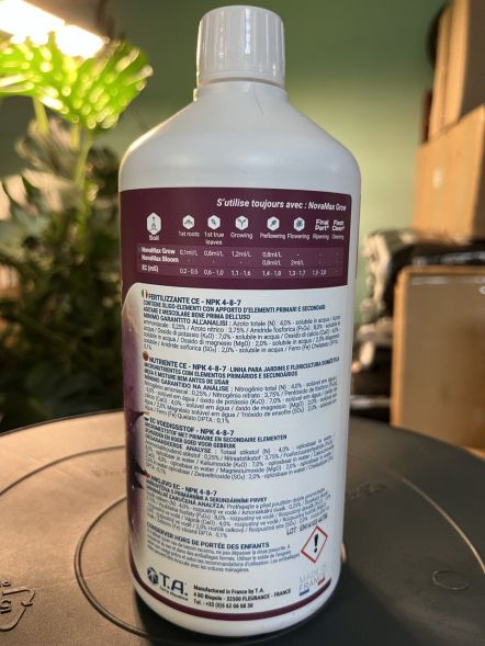 Удобрение Flora NovaMax Bloom 1 л уценка