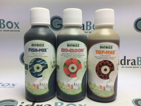 Комплект удобрений BioBizz Try pack оutdoor