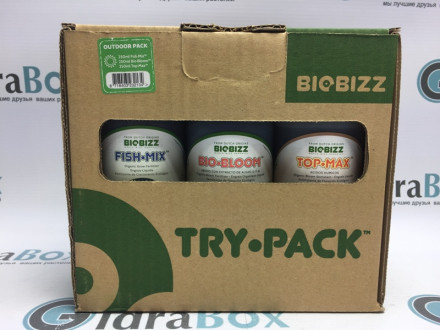 Комплект удобрений BioBizz Try pack оutdoor
