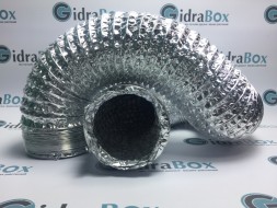 Гибкий алюминиевый воздуховод 102 мм 1 м